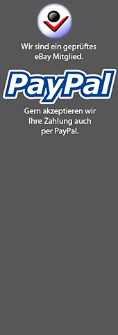 Gepr?ftes Mitglied, Wir aktzeptieren Paypal, Wir sind Ebay Powerseller